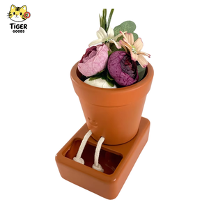 Eco-Friendly Smiling Face Design Indoor/Outdoor Terrcorra Self-Watering Planter Smart Digital Type for Succulent &amp; Flower Pot - Product Image 1