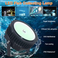 Lampe de pêche LED marine étanche IP65 800W 1000W 1200W pour bateau, lampe d'attraction de poissons sous l'eau pour la pêche au calmar et au thon