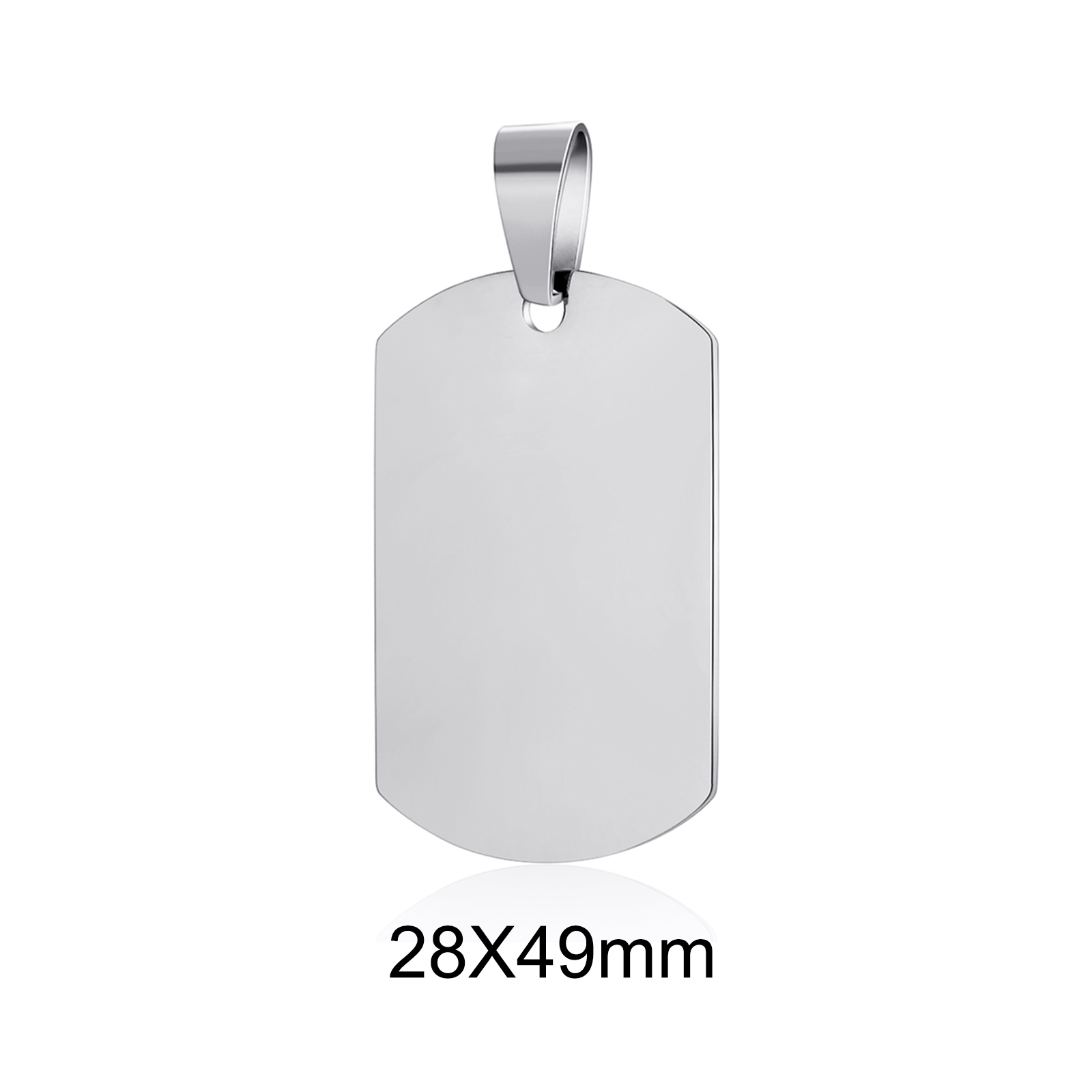 Argent 28X49mm