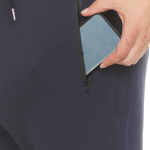 Canvas Spandex/Cotton Casual Mid Waist Loose Fit Men's Sweatpants with Drawstring Closure and Zipper Pocket Autumn - Product Image 3