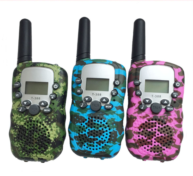 Outdoor Kids Toys Walkie Talkie Adventure Long Distance Voice Activated Mini Walkie Talkie