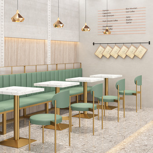 <strong>Dining</strong> Tables and <strong>Chairs</strong> Nordic Modern Luxury Gold Indoor Wood Metal Round Restaurant Dinning Table Furniture <strong>Dining</strong> Room <strong>Set</strong> - Product Image 6