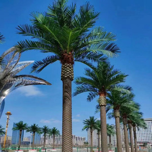 Palmera King de Fibra de Vidrio Impermeable para Exteriores de 8 Pies para Decoración de Eventos <span class=keywords><strong>Festivos</strong></span>, Palmera King de 5 m - Product Image 5