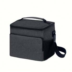 Thermal Bag Custom Logo with Soft Shoulder Strap Insulated for Office Travel Picnic 600D Oxford Cooler Box Tote Lunch Cooler Bag - Product Image 3