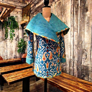 Kimono réversible pour femme, veste indienne, nouvelle collection - Product Image 1