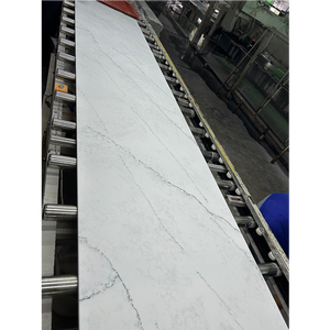Koris 10 ans de garantie Comptoirs en marbre artificiel composite et acrylique pur Dalle de surface solide Table d'îlot de cuisine - Product Image 2