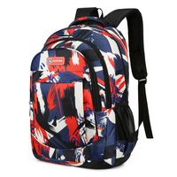 Mochila Unisex de Gran Capacidad para Viajes y Ocio al Aire Libre, Impermeable, con Cierre, Personalizable con Logotipo y Patrón, de Poliéster de Alta Calidad