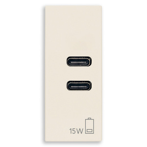 <b>Usb</b> C+C Power Adapter 15W 3A 5V <b>Wall</b> Charger For Devices With Dual Ports - Product Image 1