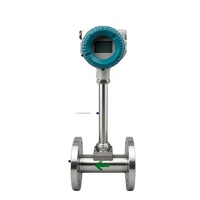 Débitmètre Vortex Numérique à Alimentation par Batterie 3.6V, à Insertion DN300-DN1000, pour Vapeur Surchauffée, IP65, Sortie Impulsionnelle, Gaz