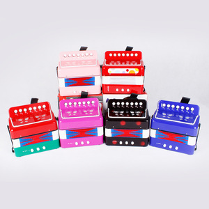 <span class=keywords><strong>Accordéon</strong></span> <span class=keywords><strong>diatonique</strong></span> miniature SFQ07 pour enfants, <span class=keywords><strong>2</strong></span> basses, 7 touches, portable pour débutants, 9 couleurs, alliage et ABS, logo personnalisable - Product Image 4