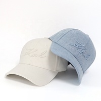 Nouvelle Arrivée Casquettes de Baseball Classiques en Coton et Denim à 6 Panneaux Style Européen, Broderie Personnalisée, Qualité Supérieure, pour Hommes et Femmes