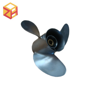 3-lame Baladed 17-cm Pitch marine Aluminum levigato elica superficiale - Product Image 4