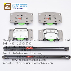 Roulettes de porte et fenêtre en alliage de zinc, glissement fluide, design minimaliste, numéro de pièce 50 - Product Image 2