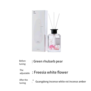 2025 Coffret cadeau d'aromathérapie Dernier coffret cadeau d'aromathérapie fraîche d'intérieur aux huiles essentielles sans feu de luxe au design biologique écologique - Product Image 4