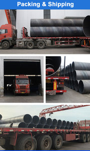 Tuberías de Acero Soldadas en Espiral LSAW SSAW ASTM A36 Q235 Suministradas Directamente de Fábrica, Tubos de 1000 mm 6 m/12 m, Tubería Estructural GS <span class=keywords><strong>ERW</strong></span> - Product Image 5