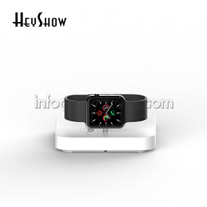 Base de Carga de Seguridad para Reloj Inteligente, Material ABS, Color Blanco, con Alarma Sonora, Sensor de Movimiento, Rango de Detección de 10 m, Soporte para Pantalla de Teléfono - Product Image 2