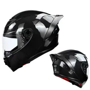 최신 유행 오토바이 더블 바이저 플립 안전 헬멧
