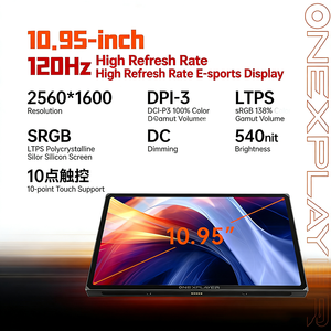 Ordinateur portable de jeu miniature <span class=keywords><strong>ONE</strong></span> <span class=keywords><strong>X</strong></span> <span class=keywords><strong>PLAYER</strong></span> X1 <span class=keywords><strong>PRO</strong></span> AI 9 HX 370 10,95'' 3 en 1 32+1T 32+2T 64+2T 64+4T, tablette PC portable - Product Image 5