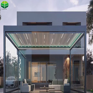 Persienne de jardin motorisée <span class=keywords><strong>en</strong></span> usine OEM Pergola <span class=keywords><strong>en</strong></span> aluminium 3x3 3x4 4x4 <span class=keywords><strong>4x6</strong></span> 6x4m Gazebo <span class=keywords><strong>en</strong></span> aluminium avec <span class=keywords><strong>bois</strong></span> traité sous pression naturel - Product Image 4
