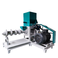 Nouvelle ligne de production d'extrudeuse flottante à double vis simple pour aliments de volaille, poulet et poisson, capacité de 500 kg/heure, haute sécurité