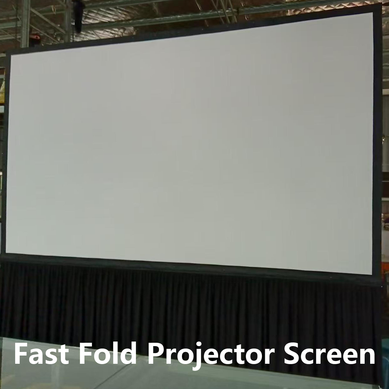 200 Inch 16 by 9 Screen Projector Drape Kits for Education