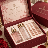 Boîte à rabat rigide de luxe, emballage à charnière pour parfum, carton recyclable, fabrication sur mesure