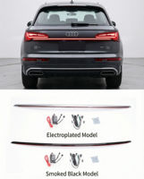 Luces Traseras LED CREULI, Dinámicas, Secuenciales, Tipo Through-Type, Ahumadas, Plug & Play, Barra de Freno para Puerta Trasera, Autopartes para Audi Q5 PA 20-23