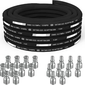 Pour Kobelco Beetle 25 Non Conducteur 700bar Tuyau <span class=keywords><strong>Hydraulique</strong></span> Top 10 Fabricant 1 \ "40 Mpa Matériau En Caoutchouc pour Voitures et Main - Product Image 3