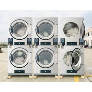 Equipo de Lavandería Comercial para Hoteles que Funciona con Monedas, Secadora y Máquina de Secado de Autoservicio, Eléctrica - Product Image 2