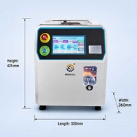 Machine à sertir les bornes aéronautiques semi-automatique ZC-H10, équipement de sertissage de bornes pré-isolées pour faisceaux de câbles de 0,3 à 6 mm²