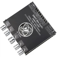 Módulo de Placa Amplificadora de Audio de 2.1 Canales S220H con Alta Fidelidad y Excelente Calidad de Sonido - TDA7498E