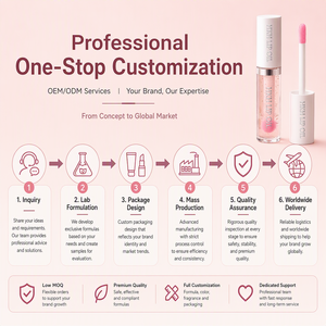 Aceite Labial Vegano de Marca Privada HKH con Vitamina C, Colágeno, Ácido Hialurónico, Jojoba y Rosa Mosqueta, Humectante Nutritivo, Voluminizador e Iluminador - Product Image 6