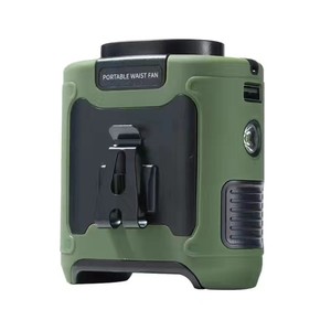 Clip de ventilateur de taille portable batterie 10000mAh ventilateur de cou rechargeable alimentation mobile adaptée au camping en plein air et au travail - Product Image 3