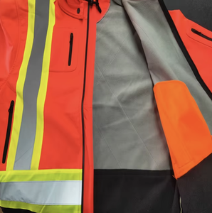 Biểu Tượng Tùy Chỉnh Người Đàn Ông Của Mùa Đông Áo Khoác Lớp 3 <span class=keywords><strong>Hi</strong></span> <span class=keywords><strong>VIS</strong></span> An Toàn Phản Quang Bảo Hộ Lao Động Không Thấm Nước Phản Quang Quần Áo Cho Công Việc Ngoài Trời - Product Image 6