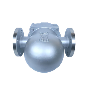 Siphon flottant à levier en acier inoxydable PN16 avec raccord à bride pour - Product Image 1