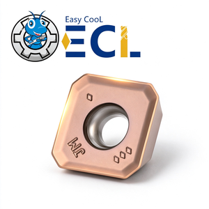 Insertos de Torneado ECL WNMG con Recubrimiento PVD, Herramienta de Torno CNC de Carburo, Rompecáscaras Cuadrado OEM - Product Image 1
