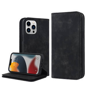 Vente d'usine étui en cuir <span class=keywords><strong>pour</strong></span> téléphone portable Charge sans fil à <span class=keywords><strong>clapet</strong></span> couverture de téléphone <span class=keywords><strong>coque</strong></span> de protection magnétique <span class=keywords><strong>pour</strong></span> Iphone16 17 personnalisé - Product Image 3