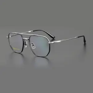 Dearest Pure Titanium Glasses Frame Men Ultra-Light Comfortable Eyeglasses Frames Myopia Reading Optical Prescription Eyew