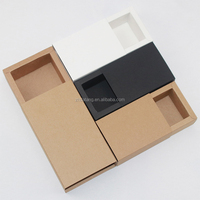 Boîte en papier Kraft pliable pour l'emballage des chaussettes