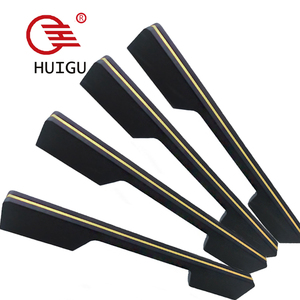 Poignées de porte de placard de cuisine encastrées en alliage d'aluminium noir mat - Product Image 3