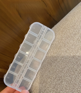 Caja <span class=keywords><strong>de</strong></span> Almacenamiento Transparente Independiente, Ideal para Organizar Decoración <span class=keywords><strong>de</strong></span> Uñas, Piedras <span class=keywords><strong>de</strong></span> Imitación, Cuentas y Joyería - Product Image 4