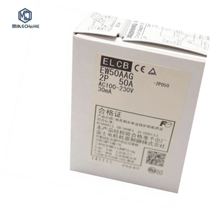 Interruptor Diferencial de Corriente de Fuga a Tierra de 3 Polos EW50AAG de 50A, Nuevo, con Capacidad de Ruptura de 10kA para Controladores PLC Industriales - Product Image 2