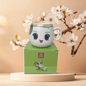 Tazza in Ceramica Dipinta a Mano con Design Moderno e Cartoni Animati, 300ml, Riutilizzabile per Regali Promozionali Aziendali - Product Image 4