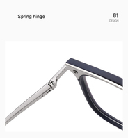 Vente en gros de lunettes optiques TR90 avec monture pour ordinateur bloquant la lumière bleue pour adultes et hommes lunettes de myopie