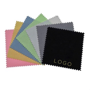 उच्च गुणवत्ता वाले माइक्रोफाइबर ने चांदी पॉलिश सफाई कपड़े के लिए थोक कस्टम ब्रांड मुद्रण - Product Image 2