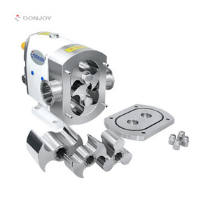 DONJOY Sanitär zahnradpumpe Edelstahl Dreh kolbenpumpe Honig transfer pumpe in Lebensmittel qualität mit Fabrik preis - Product Image 2