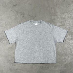 T-shirt décontracté pour homme, coupe ample, manches courtes, coton mercerisé 220g, rafraîchissant, anti-humidité, protection UV - Product Image 5