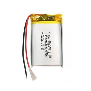 Batterie Li-Polymère Rechargeable HZ 102540 1200mAh 3.7V pour Outils Électriques, Électronique Grand Public, Jouets, -20 ° De la lettre C à la lettre 60 ° C - Product Image 1