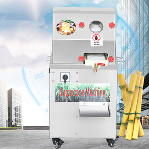 Extractor de Jugo de Caña de Azúcar Portátil de Acero Inoxidable de 450W, de Alta Gama, para Uso Agrícola, con Componentes Principales: Motor y Propulsor - Product Image 1