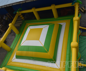 Bambini gonfiabili Jumping mountain 10x10 metri Soft mountain buttafuori gonfiabili 2023 hot soft jumping bed - Product Image 3